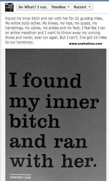 inner bitch facebook post